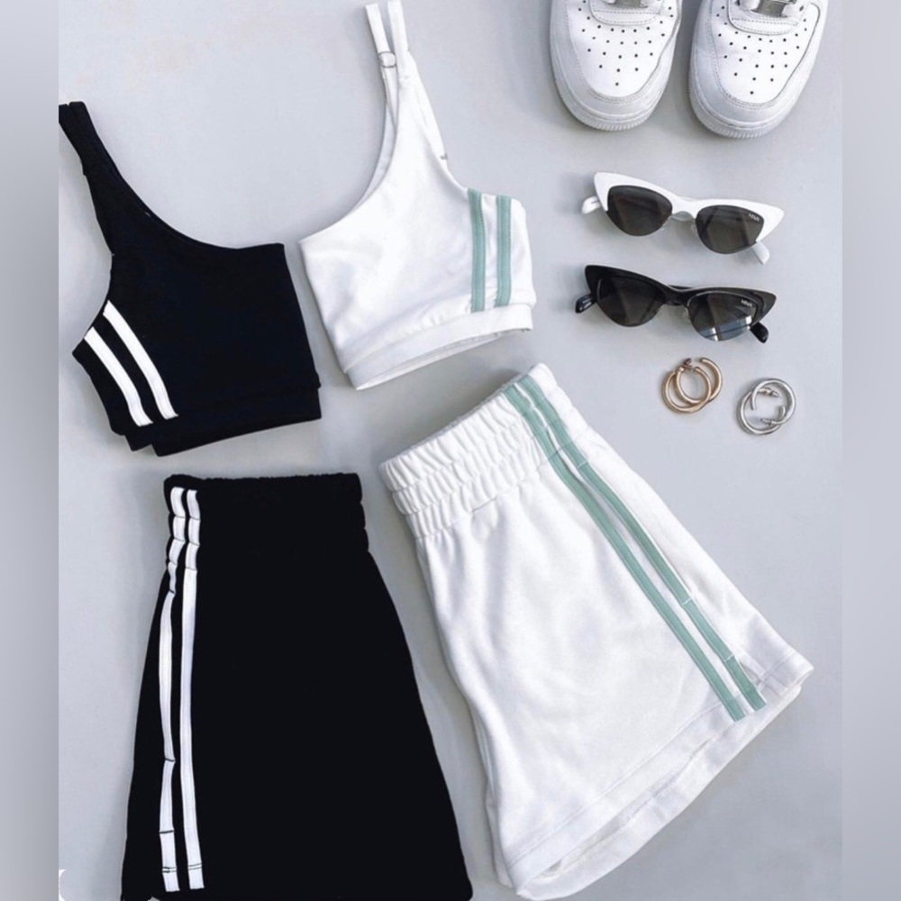Black Tank & Shorts Set - Picture 5 of 6